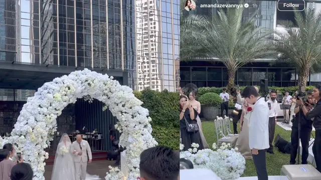 Kenny Austin Nangis Lihat Amanda Manopo Pakai Gaun Pengantin